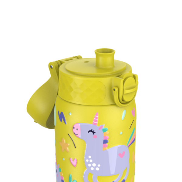 Butelka ION8 Single Wall I8SS400PYUNI Unicorns (Yellow)