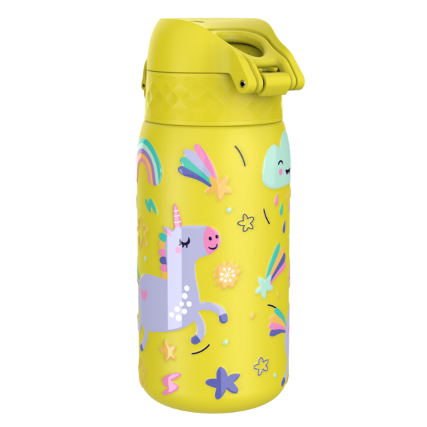 Butelka ION8 Single Wall I8SS400PYUNI Unicorns (Yellow)