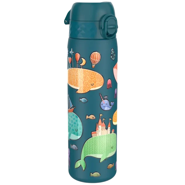 Butelka Ion8 Single Wall I8ss600ptwhales Whales