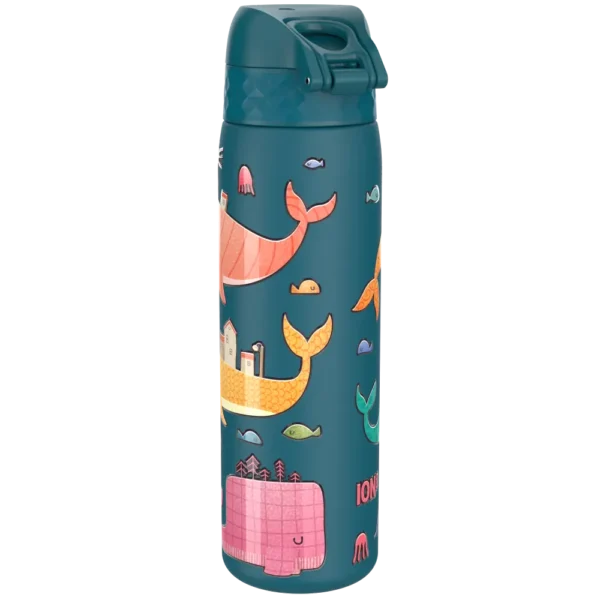 butelka ion8 single wall i8ss600ptwhales whales